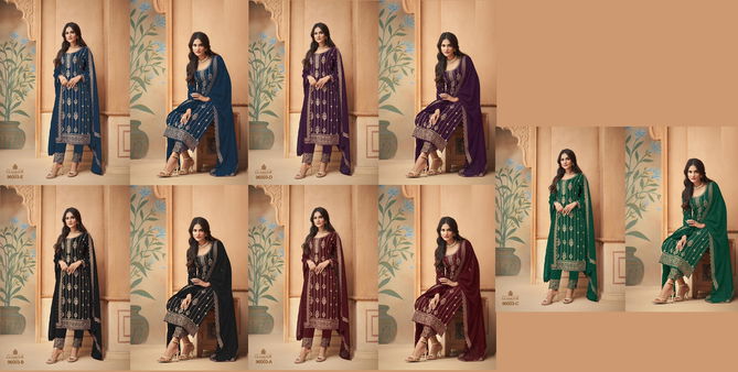 Glamour 96003 Color Set Designer Salwar Suits Catalog